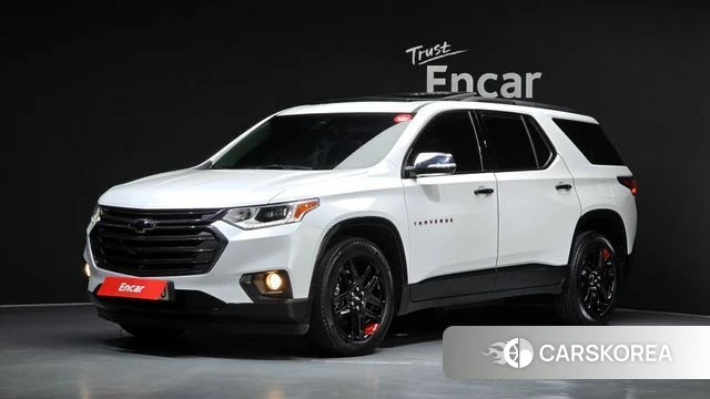 Chevrolet (GM Daewoo) Traverse 2021 Белый из Кореи