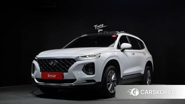 Hyundai Santa Fe TM 2019 Белый из Кореи