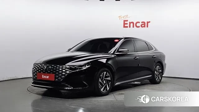 Hyundai The New Grandeur IG Hybrid 2020 Черный из Кореи
