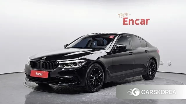 BMW 5 Series (G30) 2019 Черный из Кореи