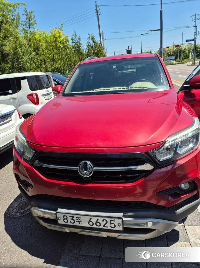 Ssangyong Rexton Sports 2018 Красный из Кореи