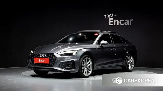 Audi A5 (F5) 2020 Серый из Кореи