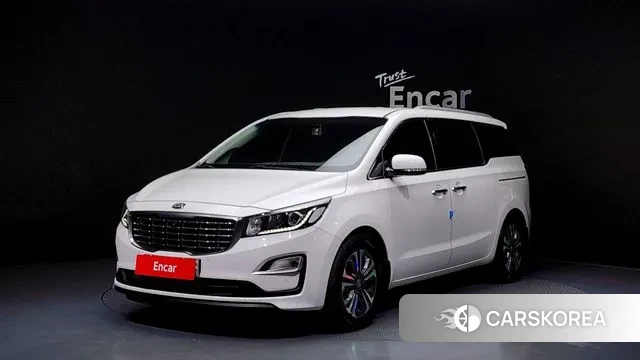 Kia The New Carnival 2019 Белый из Кореи
