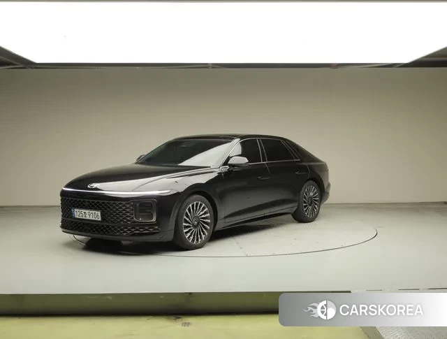 Hyundai Grandeur (GN7) 2023 Черный из Кореи