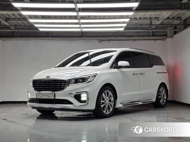 Kia The New Carnival 2020 Белый из Кореи