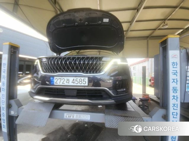 Kia Carnival 4th generation 2023 Серый из Кореи