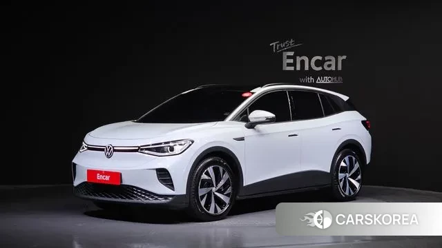 Volkswagen ID.4 2022 Белый из Кореи