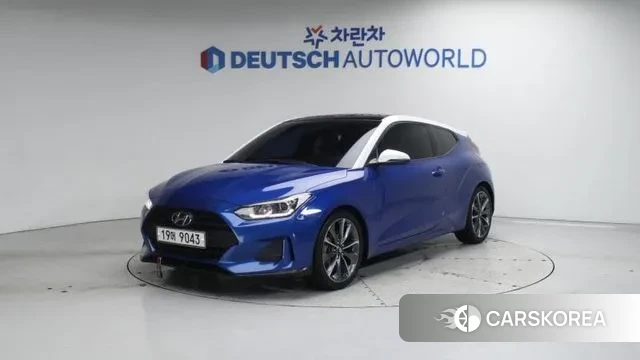 Hyundai Veloster (JS) 2018 Синий из Кореи