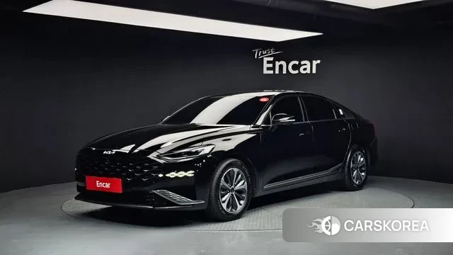 Kia K8 Hybrid 2022 Черный из Кореи