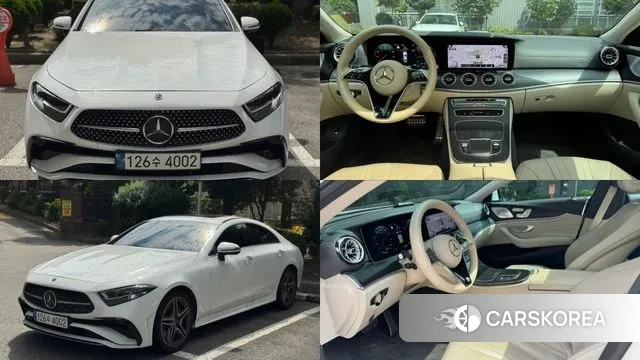 Mercedes-Benz CLS-Class C257 2022 Белый из Кореи