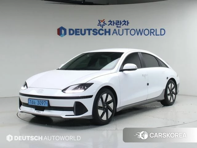 Hyundai Ionic 6 2022 Белый из Кореи