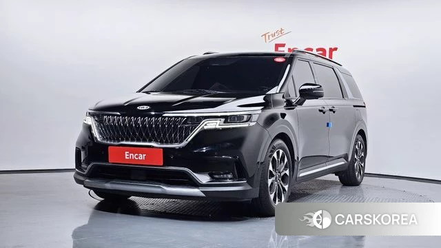 Kia Carnival 4th generation 2021 Черный из Кореи