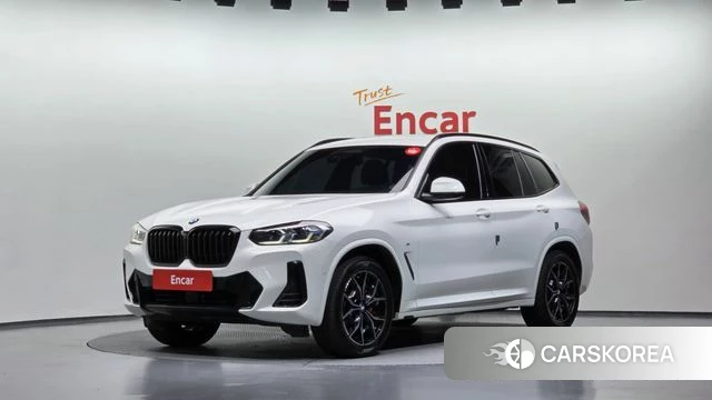 BMW X3 (G01) 2022 Белый из Кореи