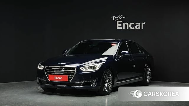 Genesis EQ900 2018 Синий из Кореи