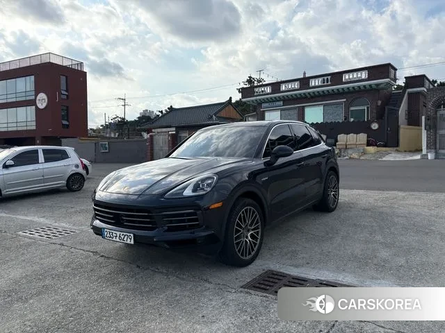 Porsche Cayenne (PO536) 2019 Синий из Кореи