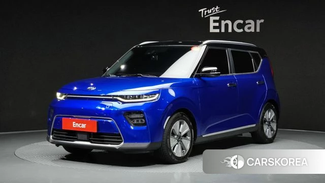 Kia Soul Booster EV 2019 Синий из Кореи