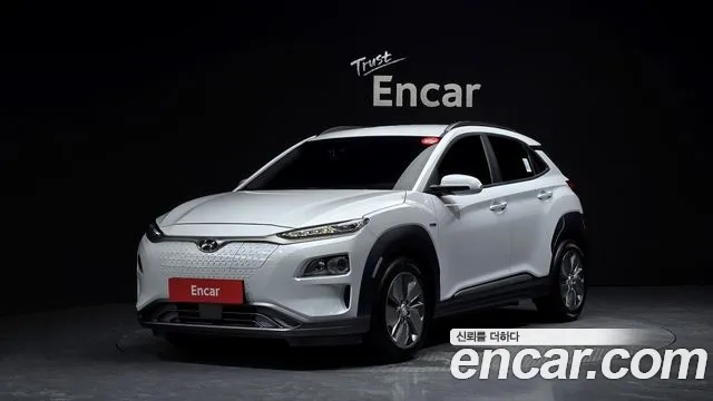 Hyundai Kona Electric 2020 Белый из Кореи