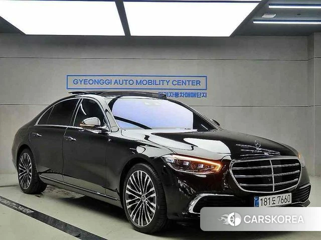 Mercedes-Benz S-Class W223 2021 Черный из Кореи