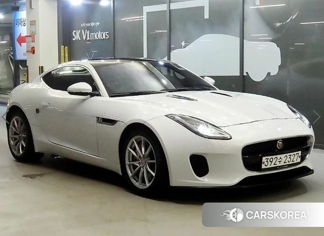 Jaguar F-TYPE 2019 Белый из Кореи