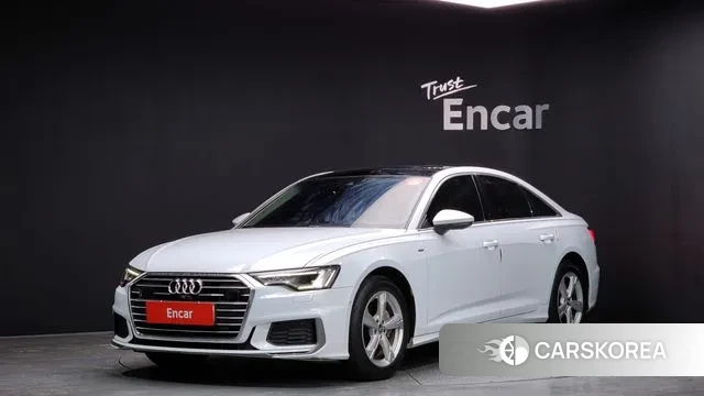 Audi A6 (C8) 2021 Белый из Кореи