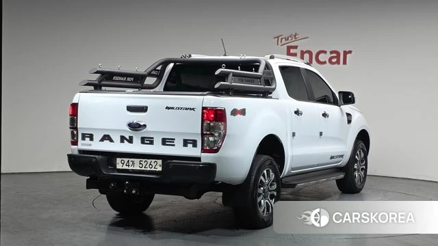 Ford Ranger 3rd Generation 2021 Белый из Кореи