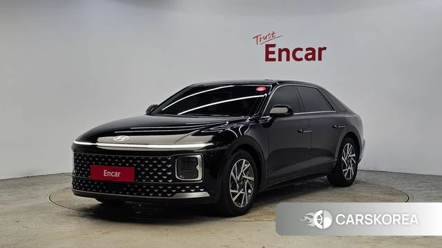 Hyundai Grandeur (GN7) 2023 Черный из Кореи