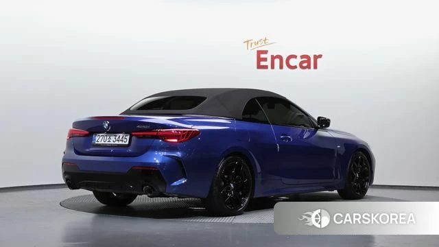 BMW 4 Series (G22) 2025 Синий из Кореи