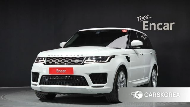 Land Rover Range Rover Sport 2nd Generation 2022 Белый из Кореи