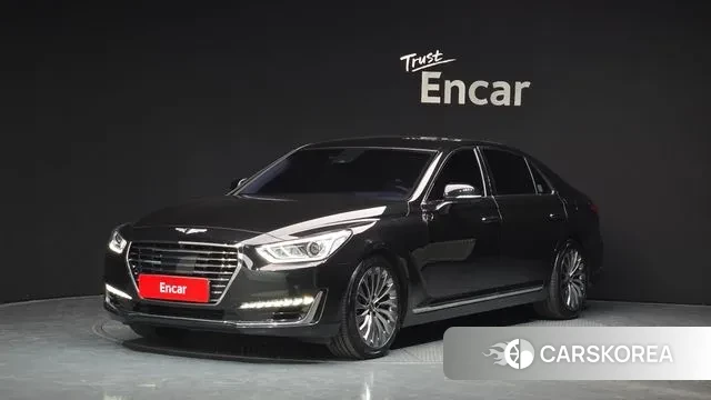 Genesis EQ900 2018 Черный из Кореи