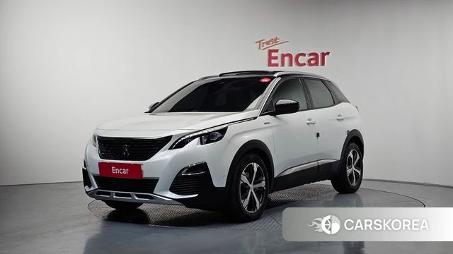 Peugeot 3008 second generation 2018 Белый из Кореи