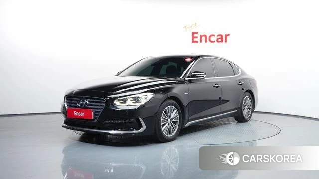 Hyundai Grandeur IG Hybrid 2019 Черный из Кореи