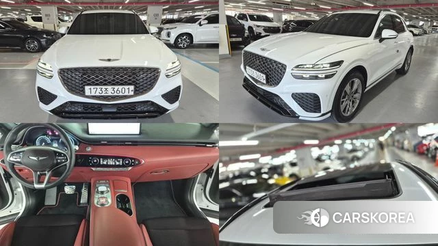 Genesis GV70 2021 Белый из Кореи