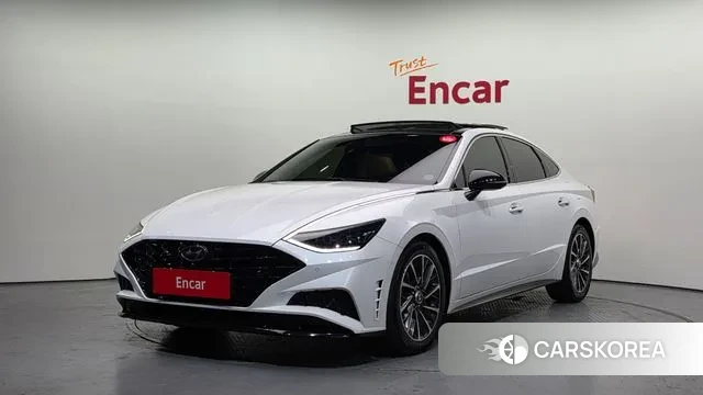 Hyundai Sonata (DN8) 2021 Белый из Кореи