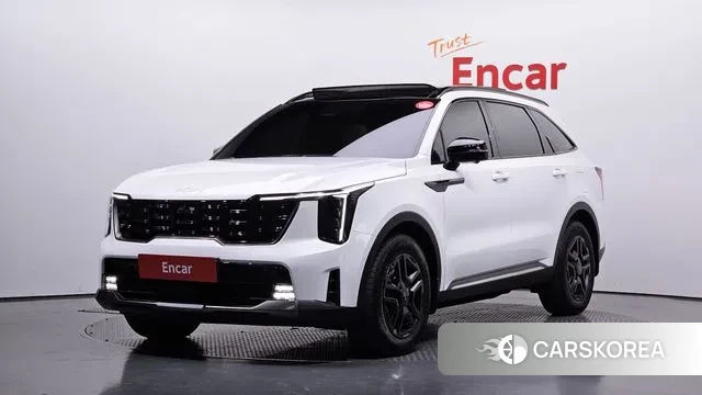 Kia The New Sorento 4th Generation 2023 Белый из Кореи