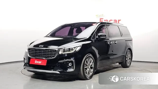 Kia The New Carnival 2018 Черный из Кореи