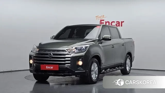 Ssangyong The New Rexton Sport 2021 Зеленый из Кореи