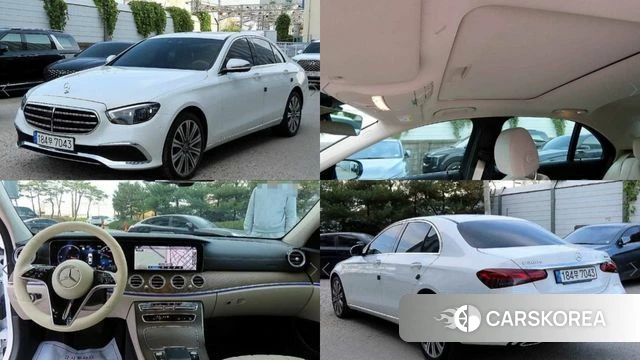 Mercedes-Benz E-Class W213 2023 Белый из Кореи