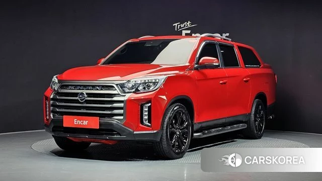 Ssangyong The New Rexton Sports Cannes 2022 Красный из Кореи