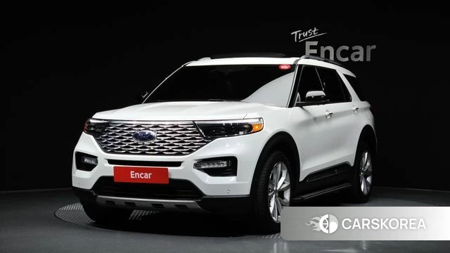 Ford Explorer 6th Generation 2022 Белый из Кореи