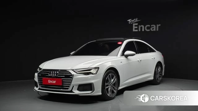 Audi A6 (C8) 2023 Белый из Кореи