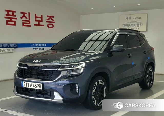 Kia The New Seltos 2024 Серый из Кореи