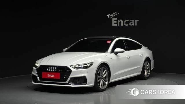 Audi A7 (4K) 2021 Белый из Кореи