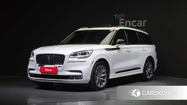 Lincoln Aviator 2nd generation 2020 Белый из Кореи