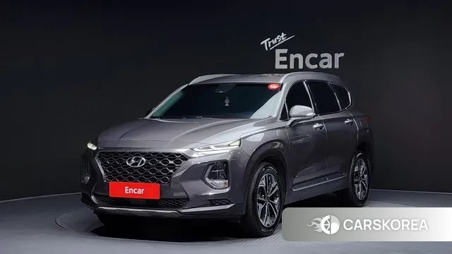 Hyundai Santa Fe TM 2018 Серый из Кореи