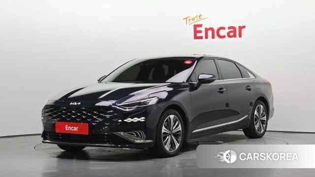 Kia K8 Hybrid 2022 Синий из Кореи