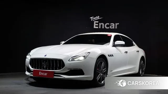 Maserati Quattroporte 2018 Белый из Кореи