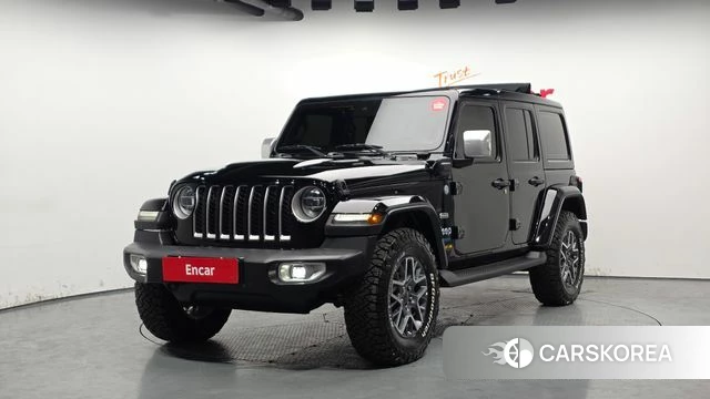 Jeep Wrangler (JL) 2022 Черный из Кореи