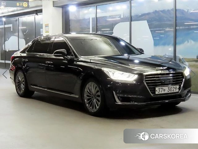 Genesis EQ900 2018 Черный из Кореи