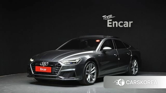 Audi A7 (4K) 2020 Серый из Кореи