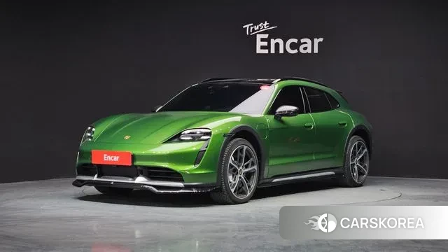 Porsche Taycan 2022 Зеленый из Кореи